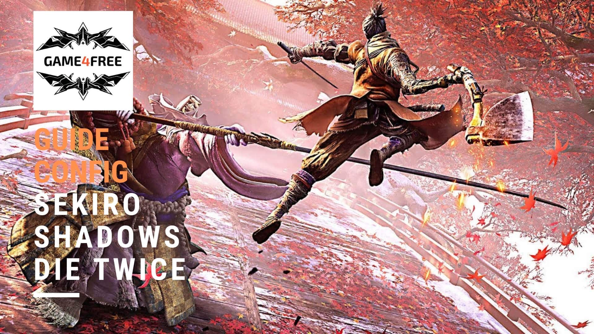 Guide config Sekiro Shadows Die Twice
